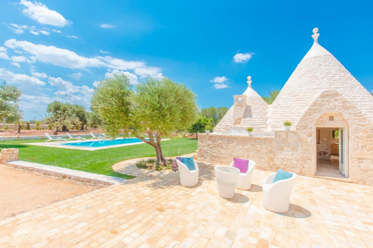 Trullo Zese Con Piscina Privata Villa San Michele Salentino Eksteriør bilde