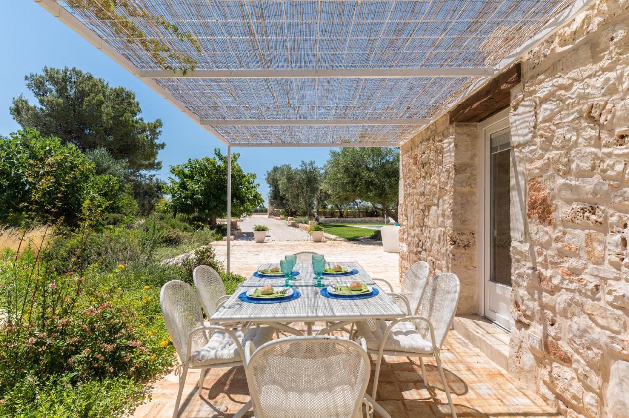 Trullo Zese Con Piscina Privata Villa San Michele Salentino Eksteriør bilde