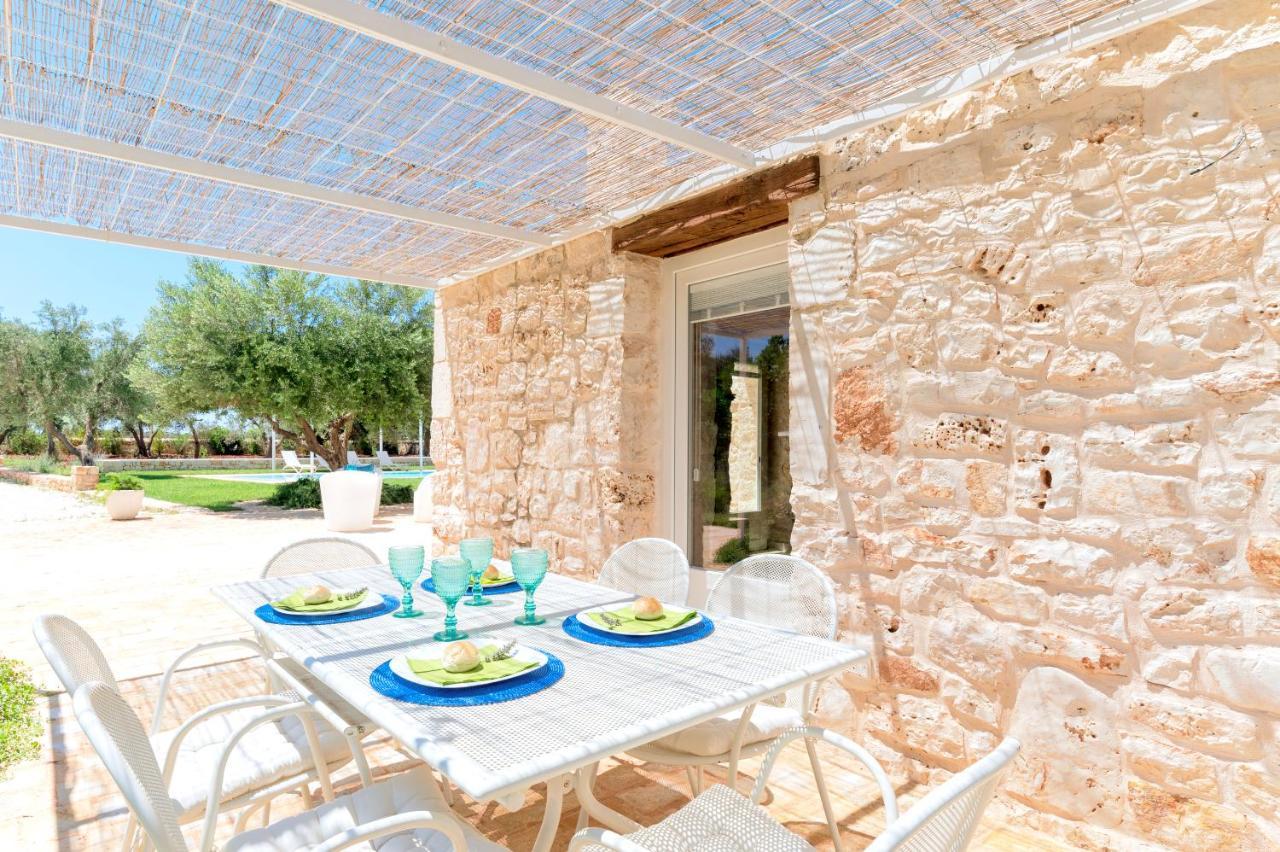 Trullo Zese Con Piscina Privata Villa San Michele Salentino Eksteriør bilde
